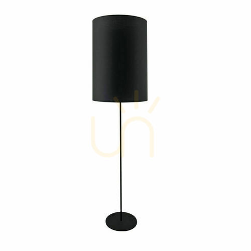 Verifica Lampadar Antigo Lamego F negru 170 cm E27 țesătură oțel