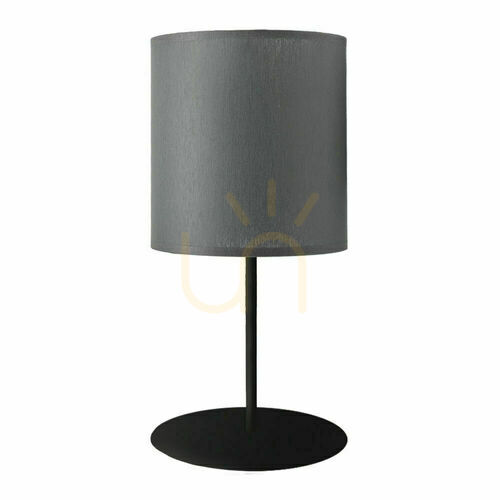 Verifica Lampă de masă Antigo Lamego G gri 40 cm E27 oțel textil 2028