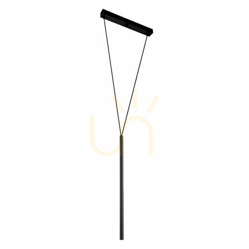 Verifica Lampă suspendată Antigo Miaki 1 negru oțel G9 600 mm 5162