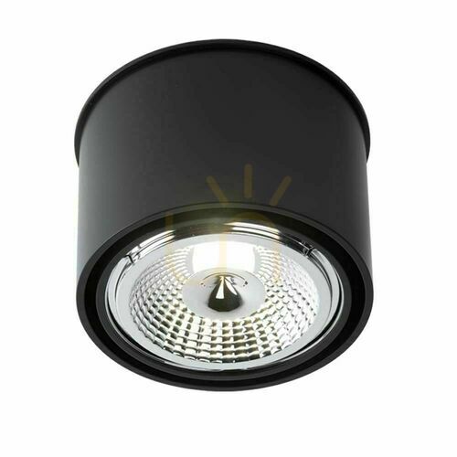 Verifica Plafonieră Antigo Miki negru LED ES111 14,5 cm aluminiu oțel 1117