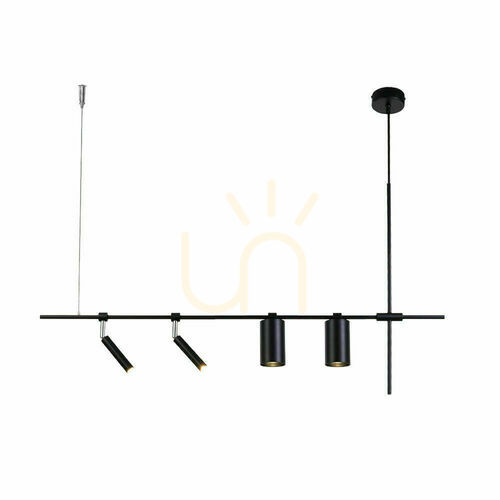 Verifica Lampă suspendată Antigo Namasu 7926 negru 4xG9/GU10 aluminiu 95 cm
