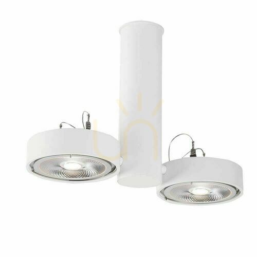 Verifica Spot LED dublu Antigo Natori alb ES111 2x 7212