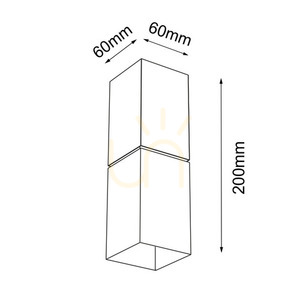 Aplică perete Antigo Nemuro negru 20 cm aluminiu oțel LED G9 4408 small 1