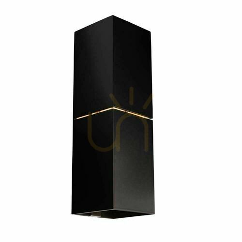 Verifica Aplică perete Antigo Nemuro negru 20 cm aluminiu oțel LED G9 4408