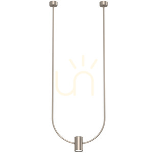 Lampă suspendată Antigo no. C platină mată oțel 46 cm GU10 LED 5080 small 0