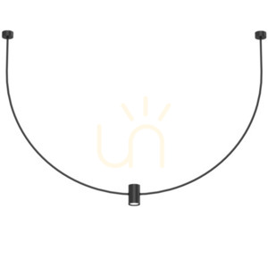 Lustră suspendată Antigo no. C negru oțel 126 cm GU10 LED 5089 small 0