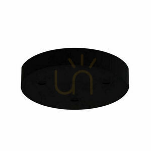 Cutie de conectare 3 lămpi Antigo no. C negru oțel 20x20x4 cm 5199 small 0