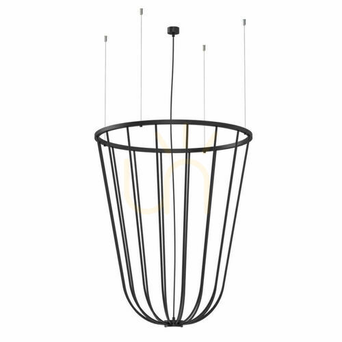 Verifica Lampă suspendată Antigo no. moon negru 60 cm oțel LED GX53 5145