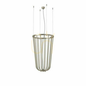 Lampă suspendată Antigo no. moon I platină mată 40 cm LED GX53 5146 small 0