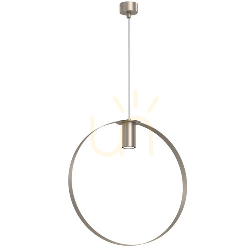 Verifica Lampă suspendată Antigo Ortiga platină mat 40 cm oțel LED GU10 5153