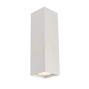 Aplică perete Antigo Ozu alb 20 cm 2xGU10 aluminiu oțel 7464 small 0