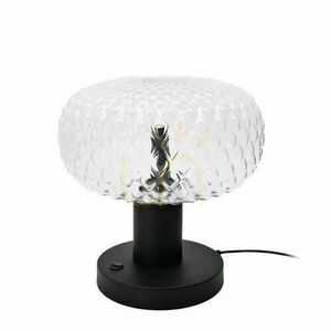 Lampă de masă Antigo Tanpo O G negru sticlă/oțel 30 cm 2034 small 0