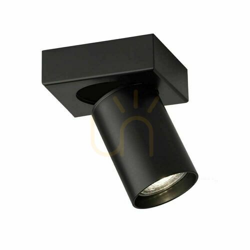Verifica Spot aplicat Antigo Tarumi negru GU10 aluminiu otel 13 cm 7970