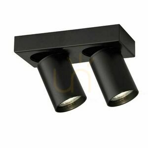 Spot dublu Antigo Tarumi 2 negru GU10 aluminiu oțel 7972 small 0