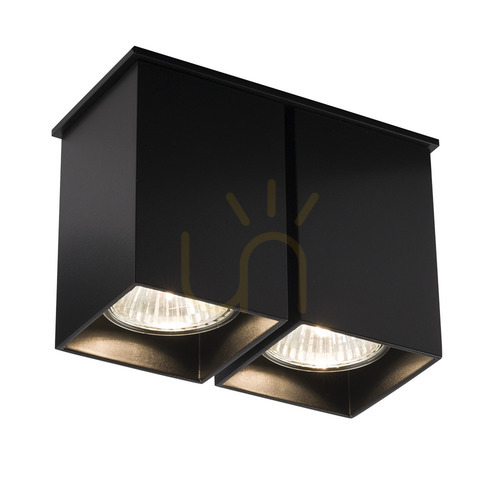 Verifica Plafonieră Antigo Toda 2 negru aluminiu oțel GU10 2 becuri 1104