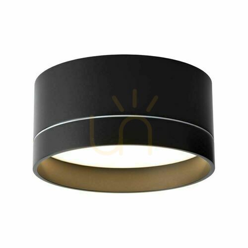 Verifica Plafond Antigo Tosa 1182 negru 20x20 cm LED GX53 aluminiu/oțel