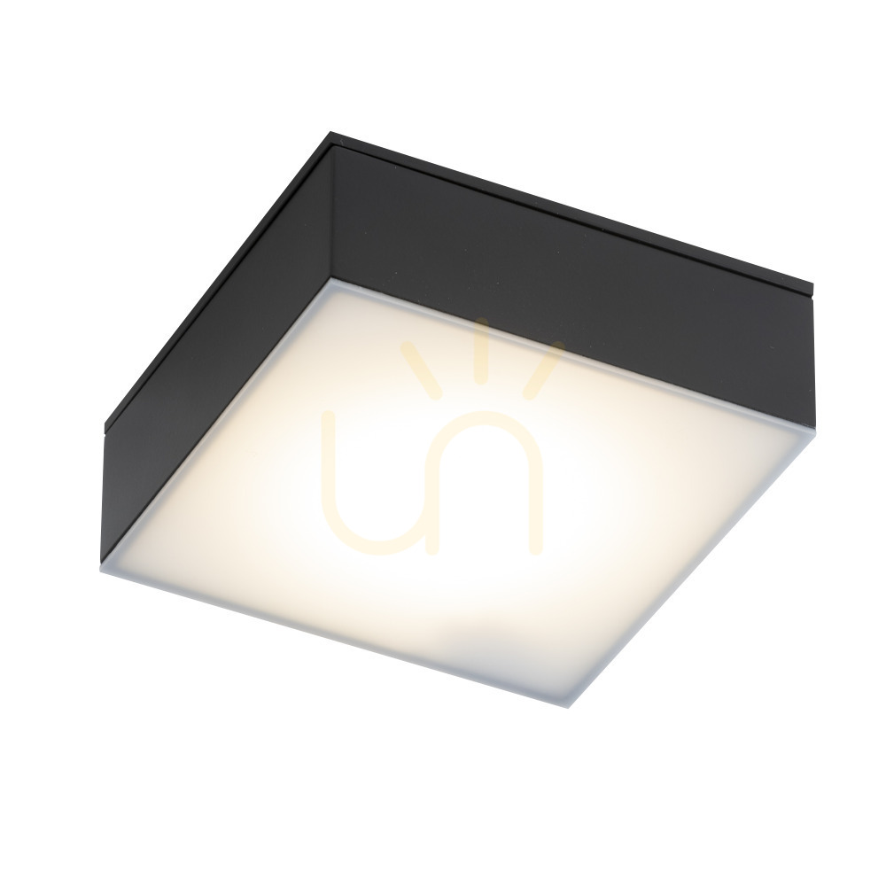 Verifica Plafond LED Antigo Tottori negru IP44 10x10 cm 4000K 8577 Plafond LED Antigo Tottori negru IP44 10x10 cm 4000K 8577