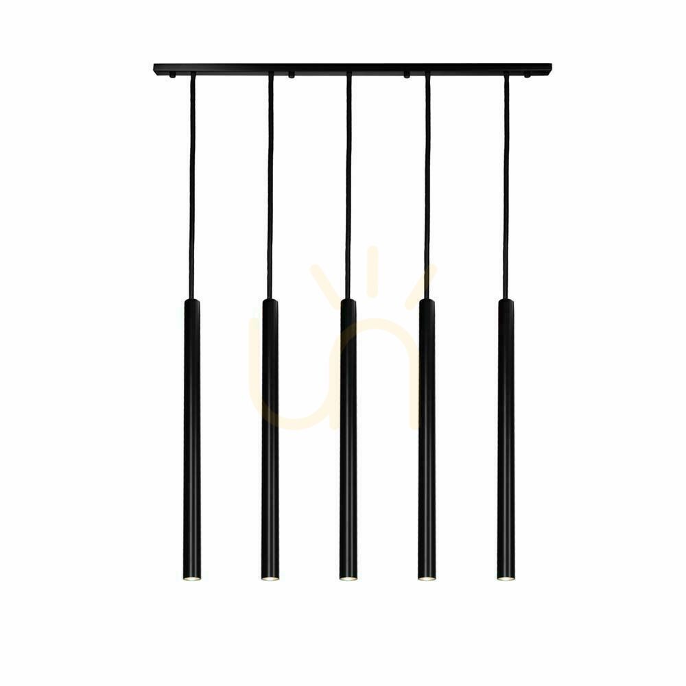 Verifica Lampă suspendată Antigo Yabu 5 negru LED MR11 100 cm 5528 Lampă suspendată Antigo Yabu 5 negru LED MR11 100 cm 5528