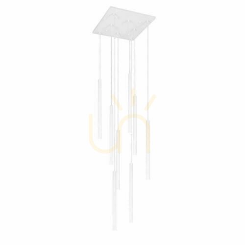Verifica Lampă suspendată Antigo Yabu 8 albă aluminiu/oțel 7577