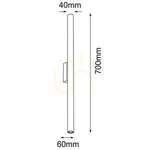 Aplică perete baie Antigo Yabu K1 alb IP44 LED MR11 70 cm 7749 1 Aplică perete baie Antigo Yabu K1 alb IP44 LED MR11 70 cm 7749 small 1
