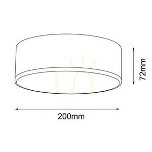 Plafond LED GX53 Antigo Zama alb 20x20 cm 7030 small 1