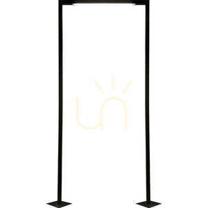 Lampă de grădină Antigo Taketa antracit 214 cm LED T8 9929 small 0