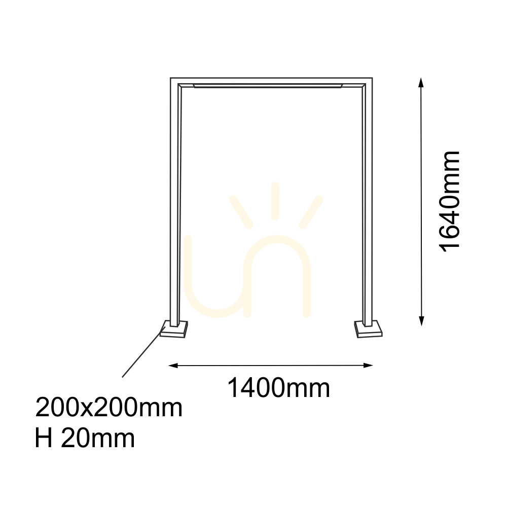 Vedere Lampă de grădină Antigo Taketa antracit 164 cm LED T8 9933 Lampă de grădină Antigo Taketa antracit 164 cm LED T8 9933