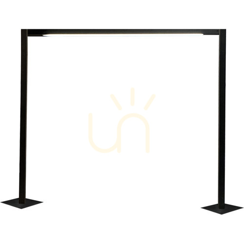 Verifica Lampă de grădină Antigo Taketa antracit 114 cm aluminiu LED T8 9937