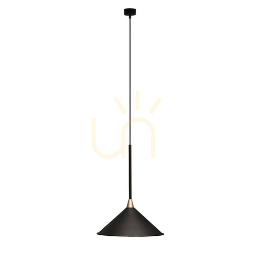 Verifica Lampă suspendată Antigo Merto 5065 negru oțel E27 30 cm