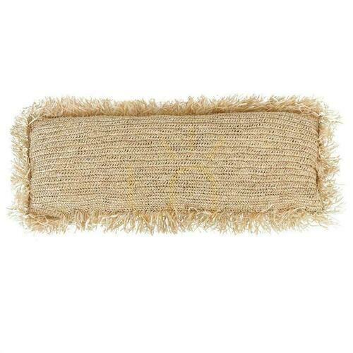Verifica Husă pernă BAZAR BIZAR rafie naturală 35x100 cm Raffia Collection