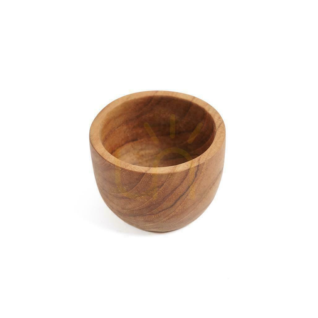 Spectacol Cupă pentru ouă BAZAR BIZAR din rădăcină de tec, natural, 5 cm, Teak Root Collection Cupă pentru ouă BAZAR BIZAR din rădăcină de tec, natural, 5 cm, Teak Root Collection