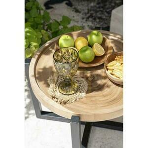 Farfurie BAZAR BIZAR Teak Root Organic din rădăcină de tec, natur, 25 cm small 5