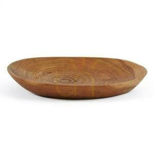 Farfurie BAZAR BIZAR Teak Root Organic din rădăcină de tec, natur, 25 cm small 0