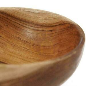 Bol gustări BAZAR BIZAR lemn de tec natural Teak Root Collection S small 3