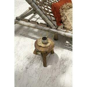 Taburet BAZAR BIZAR Yatai Natural S lemn de tec recuperat Rustic Collection small 1