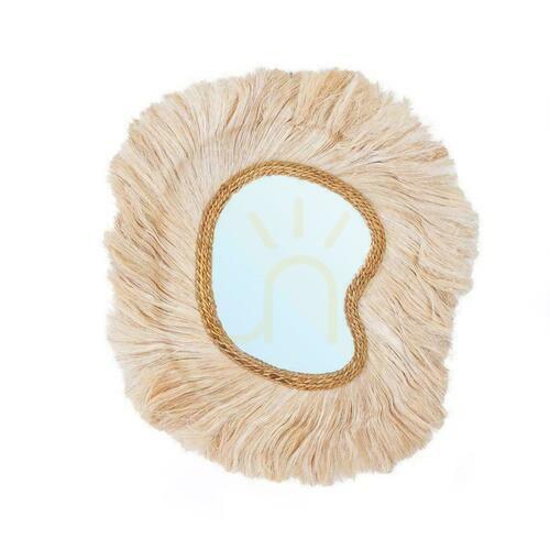 Verifica Oglindă BAZAR BIZAR La Principessa Natural Abaca 90 cm Mirrors L
