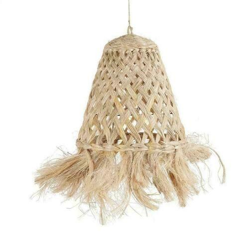 Verifica Pendul BAZAR BIZAR Abaca Jelly Fish Natural 40 cm Grass Collection S