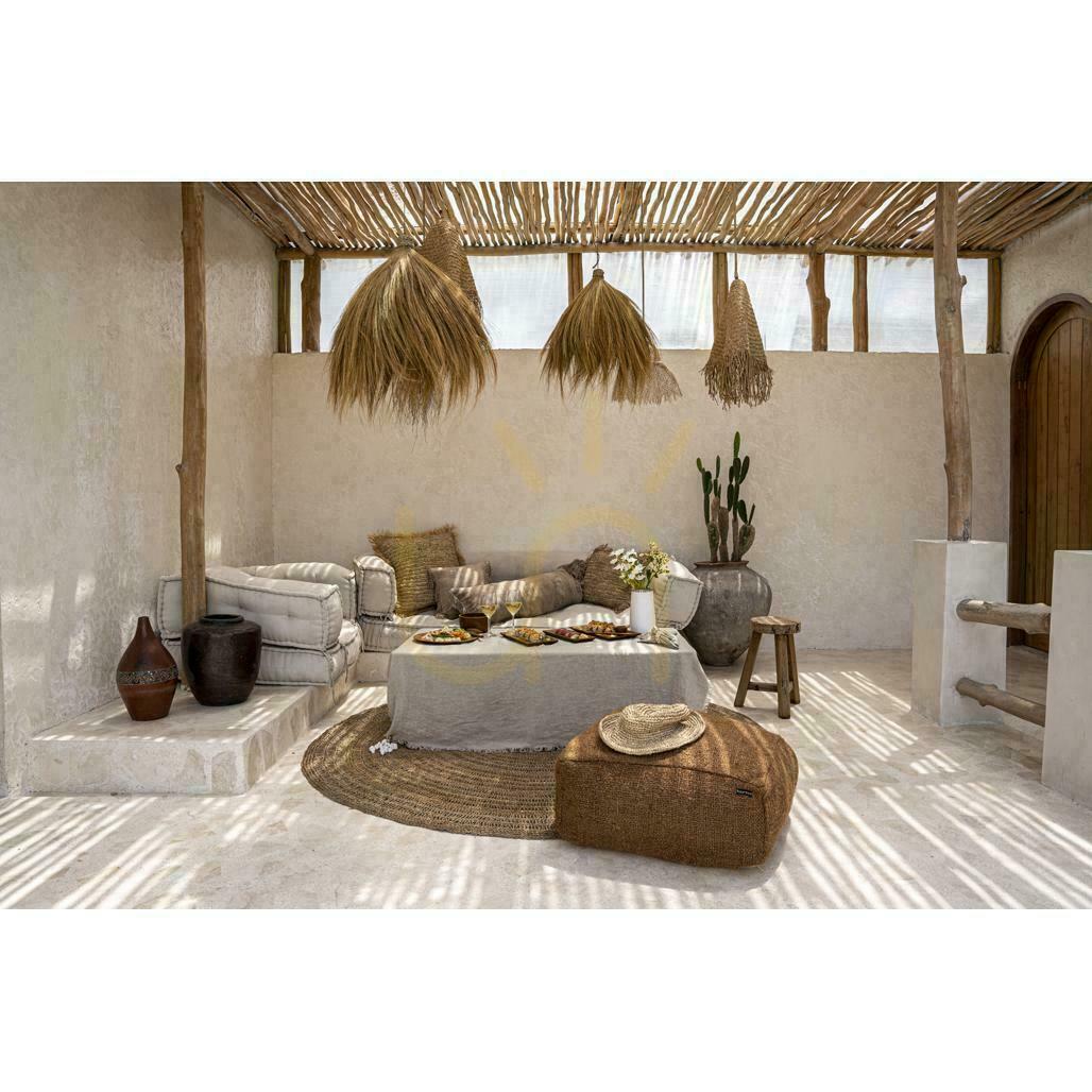 previzualizare Pălărie decorativă BAZAR BIZAR seagrass scoică natural 35x35x10 cm Pălărie decorativă BAZAR BIZAR seagrass scoică natural 35x35x10 cm