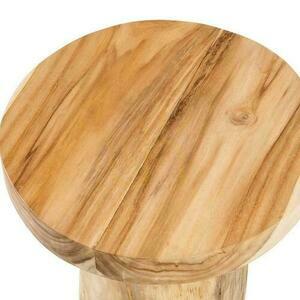 Masuta laterala BAZAR BIZAR Inti lemn de tec natural 45 cm 2 Masuta laterala BAZAR BIZAR Inti lemn de tec natural 45 cm small 2