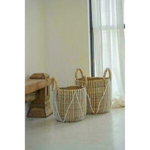 Coșuri Macrame cusute drept - mediu small 1