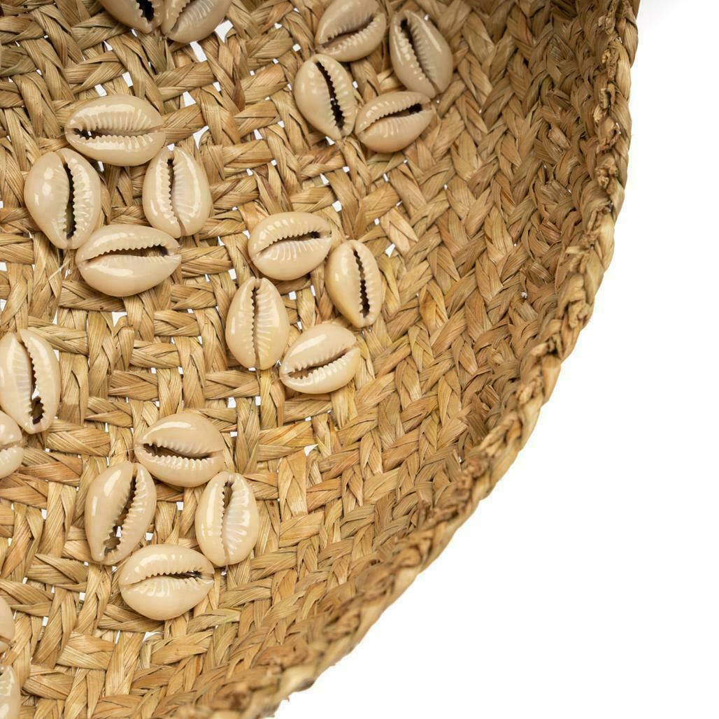Afişa Farfurie decorativă BAZAR BIZAR Caribe Shell natural alb M iarbă coajă Farfurie decorativă BAZAR BIZAR Caribe Shell natural alb M iarbă coajă