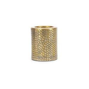 Suport lumânare Croco alamă BAZAR BIZAR aluminiu 13 cm small 0