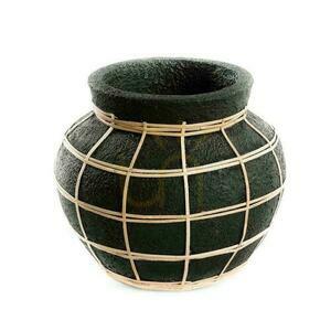 Vază BAZAR BIZAR The Belly negru-natural S 0 Vază BAZAR BIZAR The Belly negru-natural S small 0