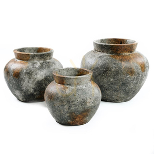 Vaza Funky - Antique Grey - L small 1