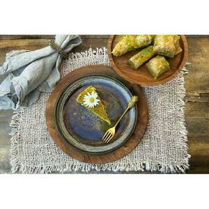 Furculiță pentru ananas BAZAR BIZAR din alamă aurie, 22 cm small 2