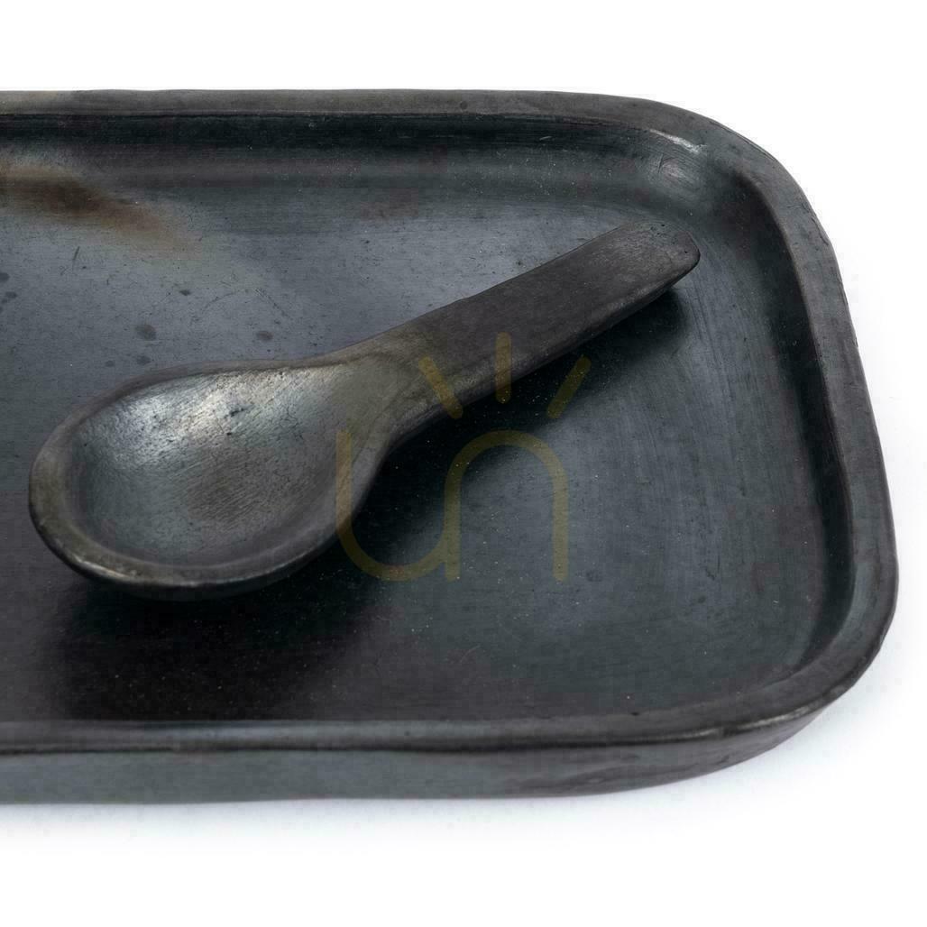 Verifica Lingură tapas BAZAR BIZAR Burned Collection neagră teracotă 16 cm Lingură tapas BAZAR BIZAR Burned Collection neagră teracotă 16 cm