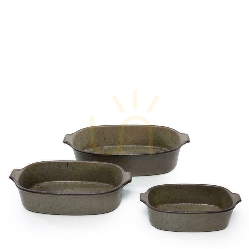 Vedere Tavă de cuptor ceramică verde BAZAR BIZAR Comporta M Tavă de cuptor ceramică verde BAZAR BIZAR Comporta M