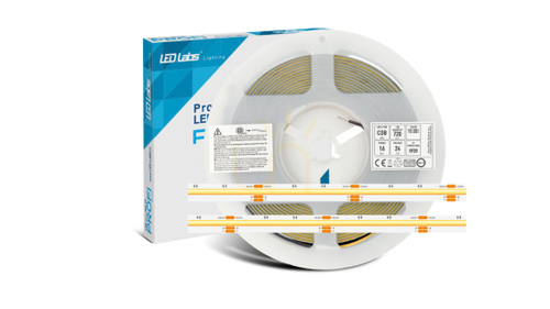Verifica Bandă LED PRO 3Y 24V 640 LED/m COB CCT, RA90, 16W, 3200 LED, 5m