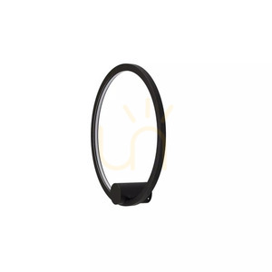 Ringa S lampă de perete 1xLED negru WL0116-S-BK small 4