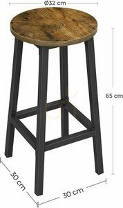 Scaune de bar 2pcs - LBC32X small 2